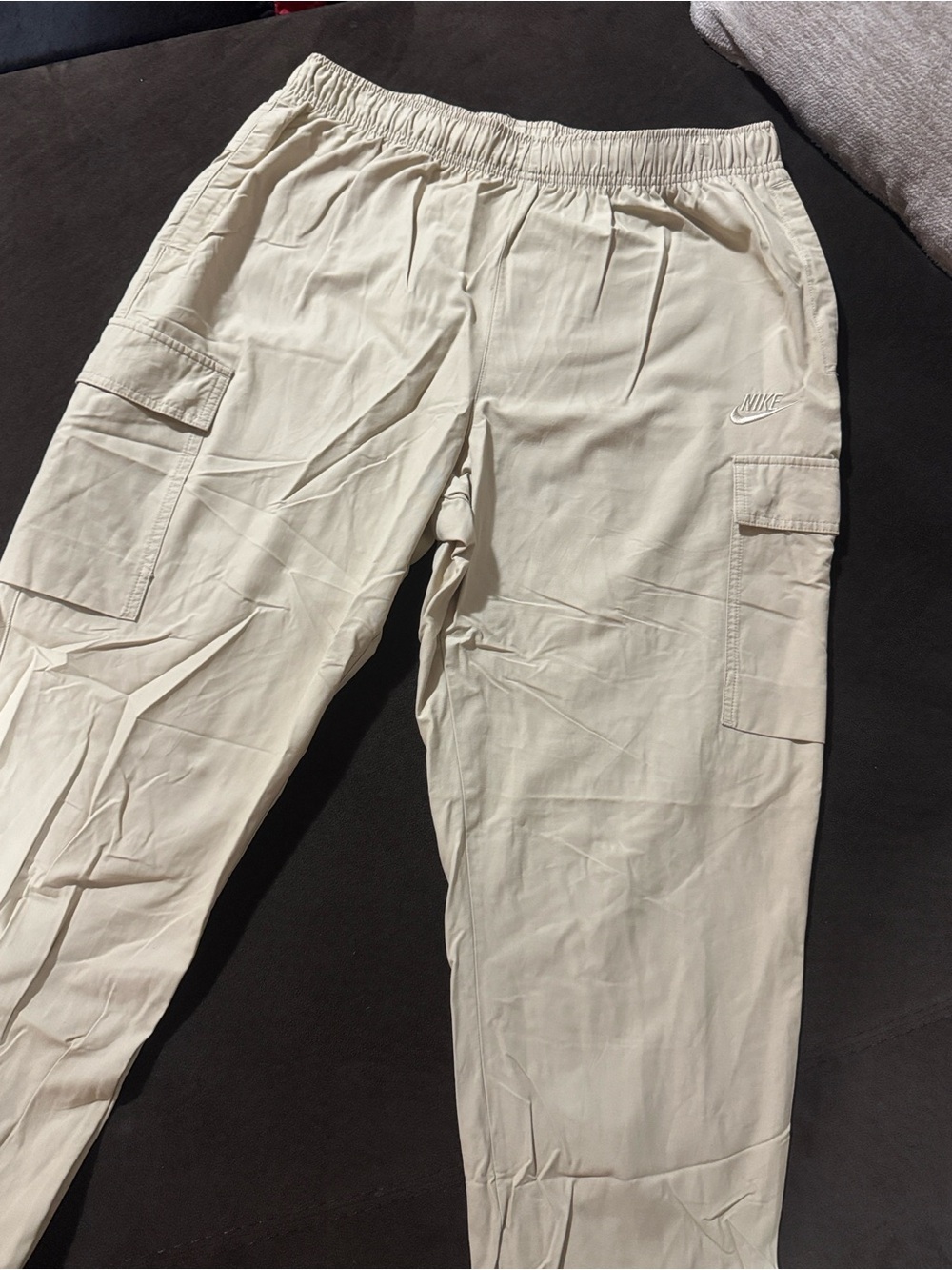 Nike Men’s Light Cream Cargo Joggers